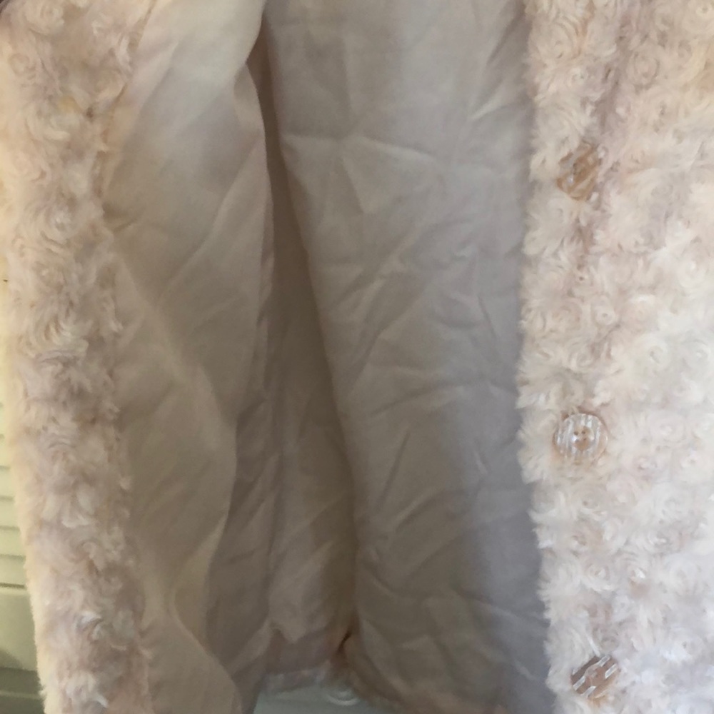 Girls Calvin Klein size 6 pink coat - Picture 6 of 8